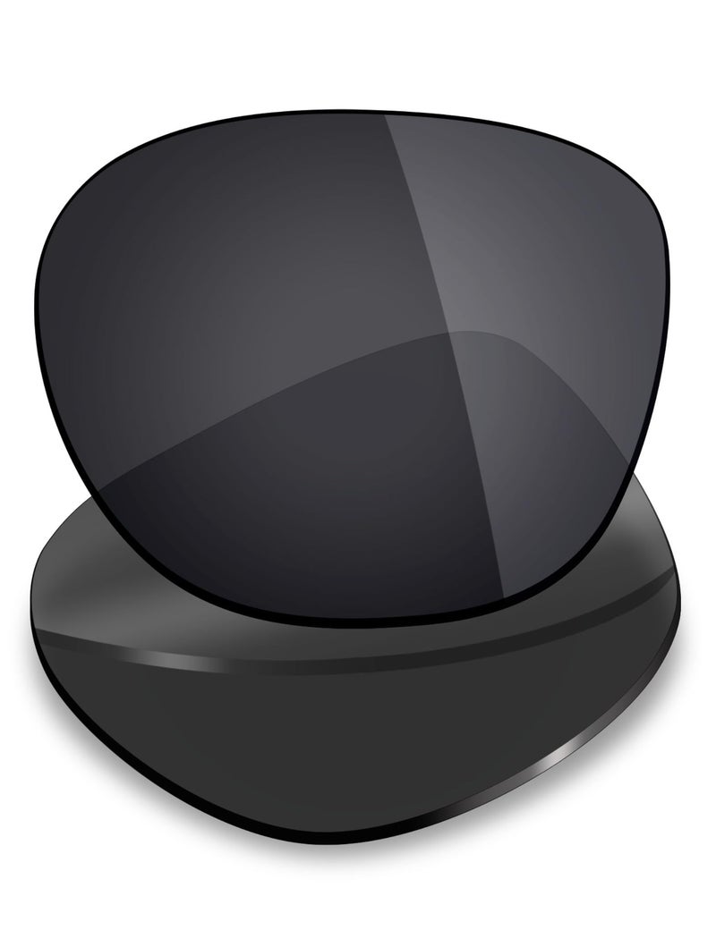 Mryok Polarized Replacement Lenses for Oakley Latch OO9265 53mm Sunglasses, HD Polarized, UV Protection, Impact Resistant & Perfectly Fit - Stealth Black - Image 1